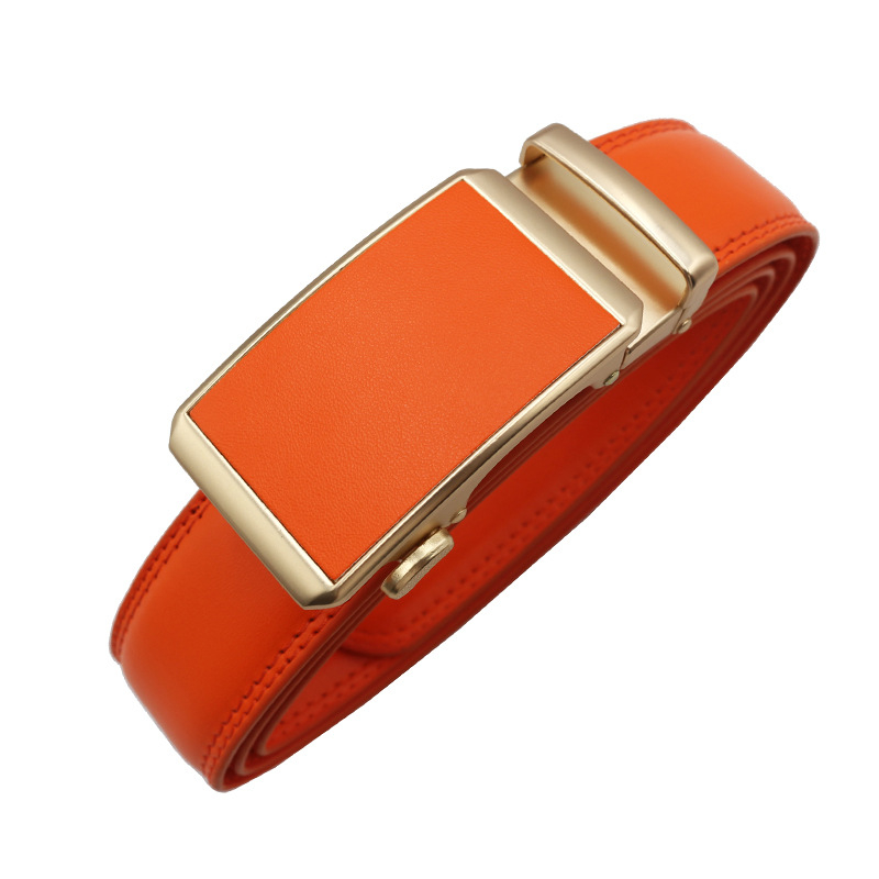 10-χρώμα αυθεντική ευρωπαϊκή και αμερικανική διασυνοριακή πολύχρωμη αυτόματη ζώνη με αγκράφα, επαγγελματική, casual, αυτόματη ζώνη με αγκράφα