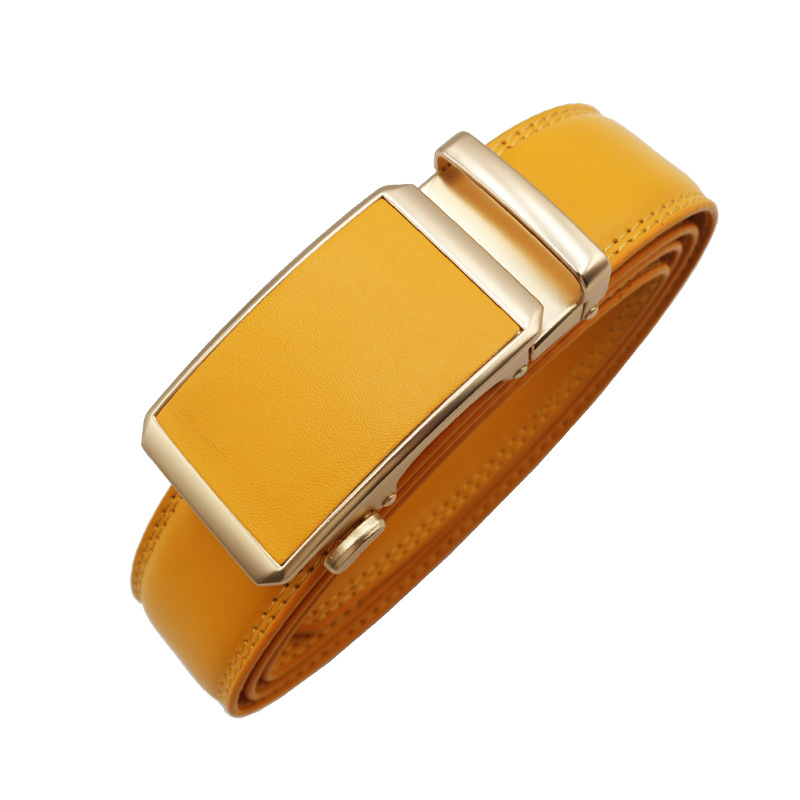 10-χρώμα αυθεντική ευρωπαϊκή και αμερικανική διασυνοριακή πολύχρωμη αυτόματη ζώνη με αγκράφα, επαγγελματική, casual, αυτόματη ζώνη με αγκράφα