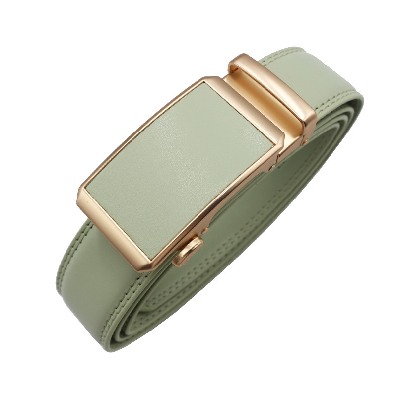 10-χρώμα αυθεντική ευρωπαϊκή και αμερικανική διασυνοριακή πολύχρωμη αυτόματη ζώνη με αγκράφα, επαγγελματική, casual, αυτόματη ζώνη με αγκράφα