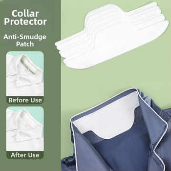 Αυτοκόλλητο απορρόφησης ιδρώτα για τον λαιμό, τεχνητό παλτό, γείσο καπέλου, κολάρο μιας χρήσης, αδιάβροχο, αναπνεύσιμο αυτοκόλλητο, κολάρο πουκάμισου, μανίκι, αντιρυτιδικό επίθεμα