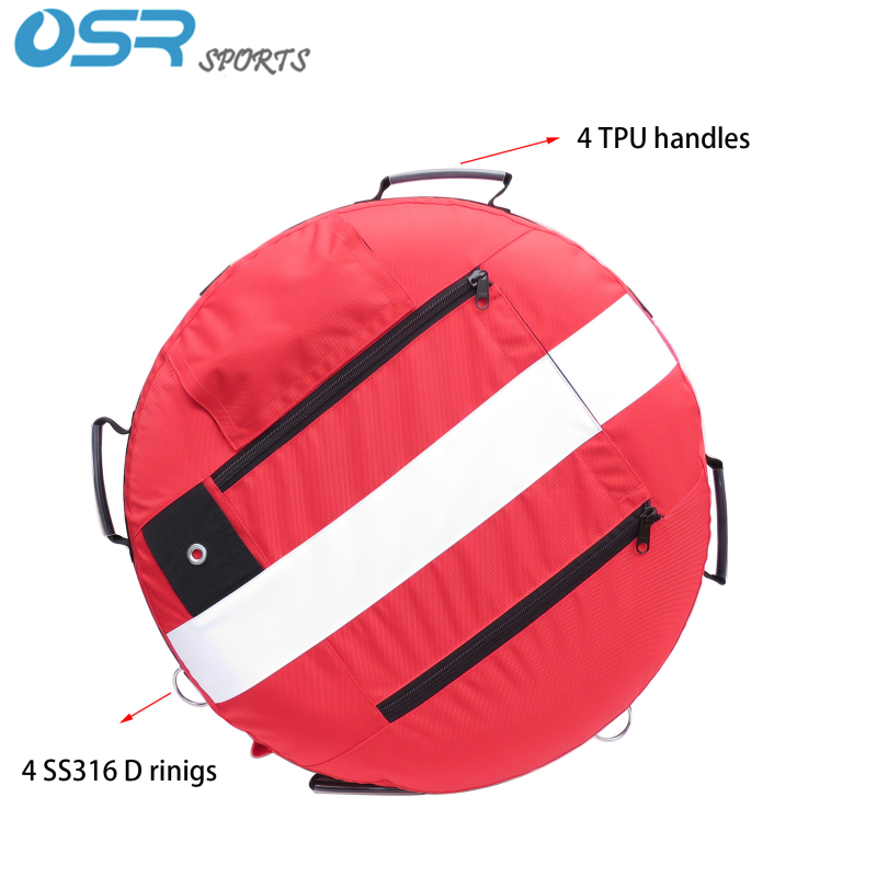 Snorgeldamispoi, ujuvpall, vabalt sukeldumise ujuvpall, SMB ümmargune paat, meresignaalipall väikese lipuga