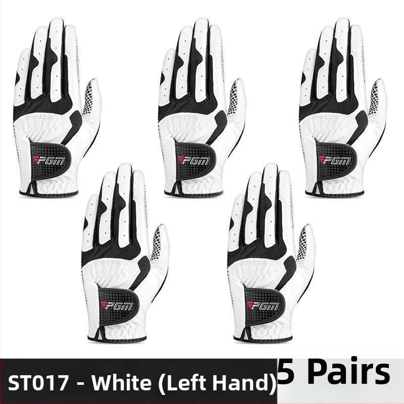 PGM golfo pirštinės, vyriškos, neslystančios, kvėpuojančios, itin plonos, skirtos žvejybai, skirtos vienai kairei ir dešinei rankai.