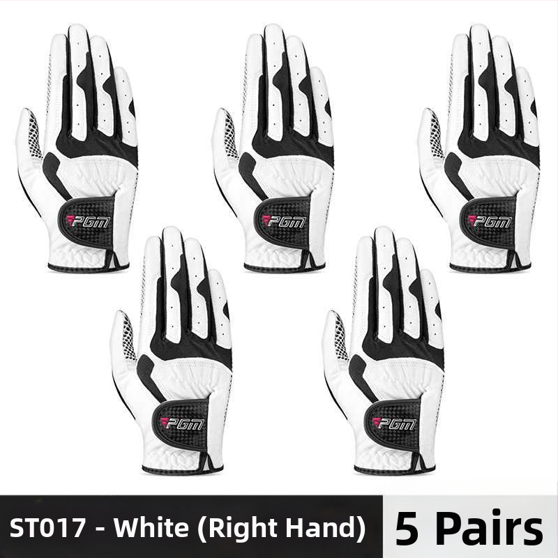 PGM golfo pirštinės, vyriškos, neslystančios, kvėpuojančios, itin plonos, skirtos žvejybai, skirtos vienai kairei ir dešinei rankai.