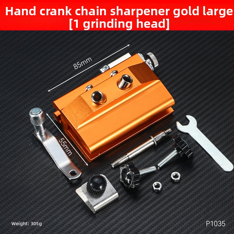 Ръчна верижна шлифовъчна машина, преносима домакинска електрическа верижна трион, аксесоари за верижни триони, шлифовъчна глава, пила за дървообработване, инструмент за рязане на зъби
