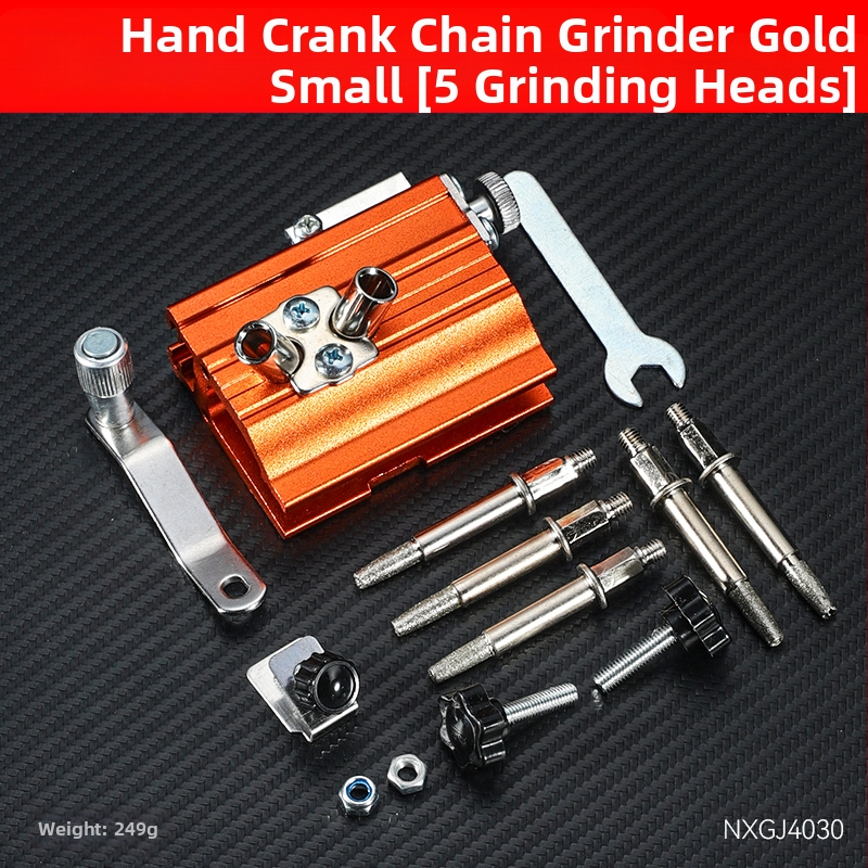 Ръчна верижна шлифовъчна машина, преносима домакинска електрическа верижна трион, аксесоари за верижни триони, шлифовъчна глава, пила за дървообработване, инструмент за рязане на зъби