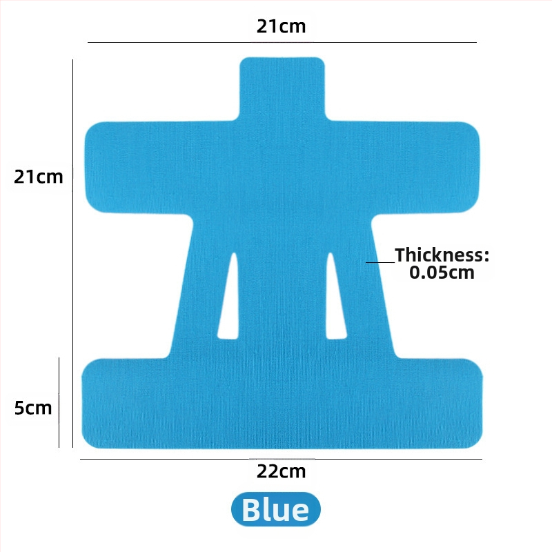Sporta muskuļu plāksteris, iepriekš sadalīts, sportistam paredzēts muskuļu viengabala ceļgala kinezioloģiskais pārsējs, elastīgais plāksteris skriešanai
