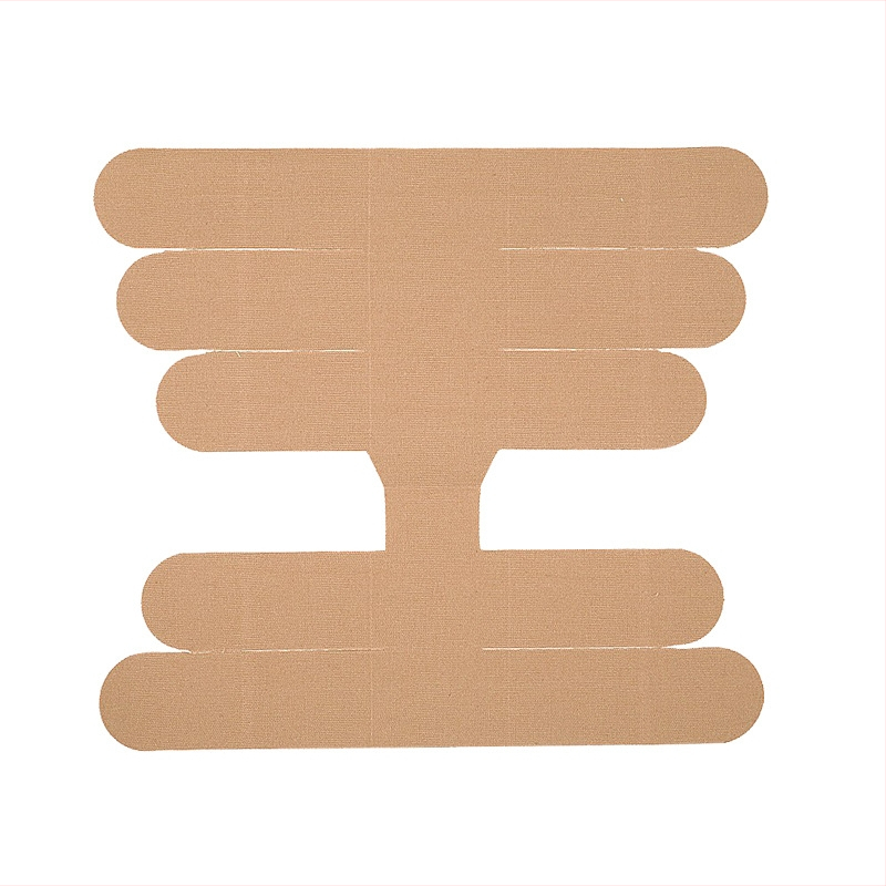 Sporta muskuļu plāksteris, iepriekš sadalīts, sportistam paredzēts muskuļu viengabala ceļgala kinezioloģiskais pārsējs, elastīgais plāksteris skriešanai