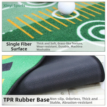 Διασυνοριακή Ζεστή Πώληση για Οικιακό Γραφείο Προμήθειες Γκολφ Putter Strike Ball Mat Εσωτερική Κουβέρτα Πρακτικής Γκολφ Putter