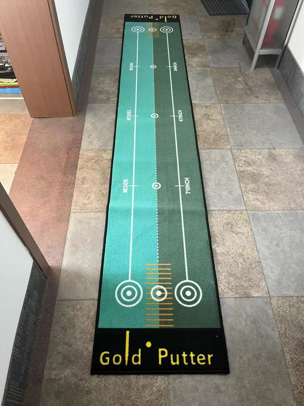 Pătură de golf pentru antrenament de interior, vânzare fierbinte transfrontalieră, pentru birou, consumabile de golf, Putter Strike Ball Mat