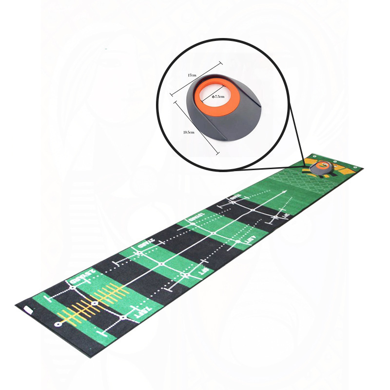 Pătură de golf pentru antrenament de interior, vânzare fierbinte transfrontalieră, pentru birou, consumabile de golf, Putter Strike Ball Mat
