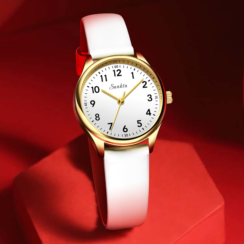 Határokon átnyúló új divatos, egyszerű, kicsi, gyönyörű női karóra, vízálló kvarcóra diáknak, nagykereskedelem, egy generációnyi haj