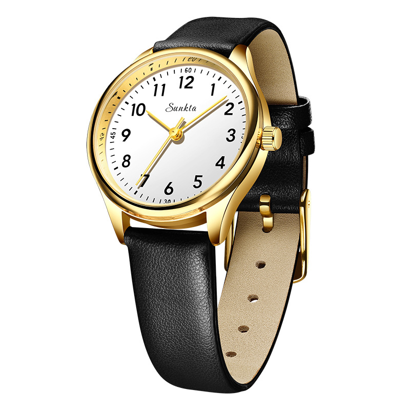 Határokon átnyúló új divatos, egyszerű, kicsi, gyönyörű női karóra, vízálló kvarcóra diáknak, nagykereskedelem, egy generációnyi haj