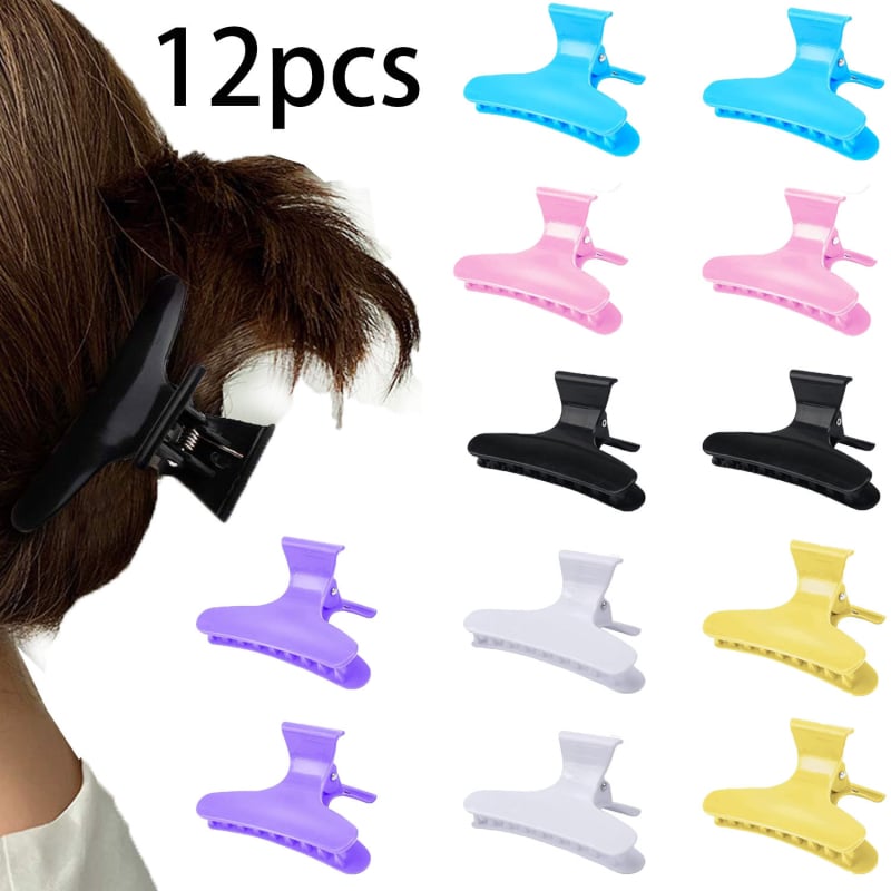 Accesorii de coafură pentru păr, agrafe de păr, agrafe de păr despărțitoare, culoare fluture, poziționare agrafă lungă pentru gură, ondulator de păr, instrument de împletit păr