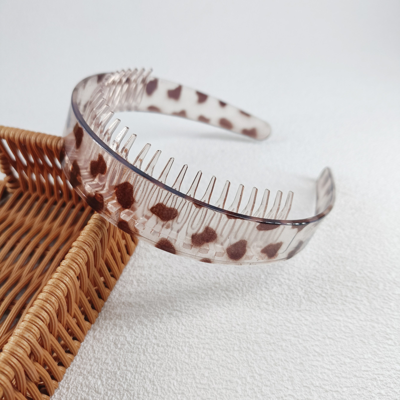 Stil coreean, accesorii simple de păr pentru celebrități de internet de înaltă calitate pentru bărbați și femei, în vara, bandă de păr pentru spălarea feței, bandă de păr cu presiune, agrafe dințate, bandă de păr cu boruri largi