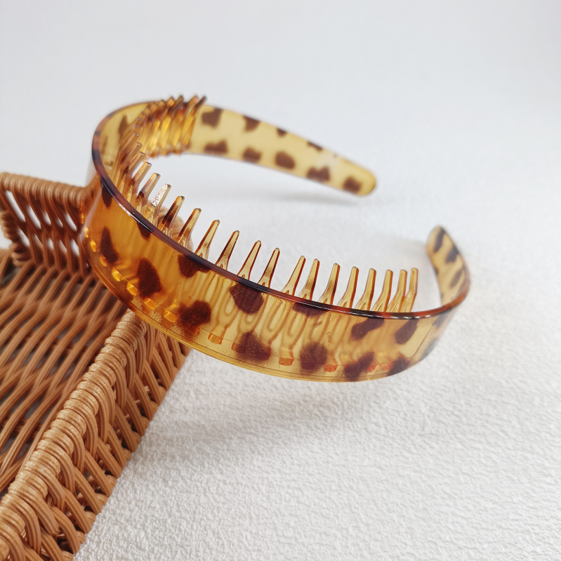 Stil coreean, accesorii simple de păr pentru celebrități de internet de înaltă calitate pentru bărbați și femei, în vara, bandă de păr pentru spălarea feței, bandă de păr cu presiune, agrafe dințate, bandă de păr cu boruri largi