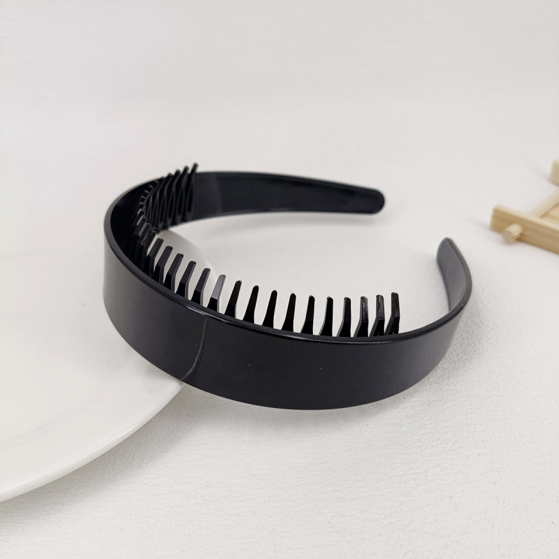 Stil coreean, accesorii simple de păr pentru celebrități de internet de înaltă calitate pentru bărbați și femei, în vara, bandă de păr pentru spălarea feței, bandă de păr cu presiune, agrafe dințate, bandă de păr cu boruri largi