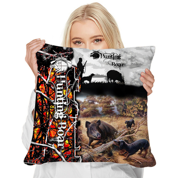 Διασυνοριακή θερμή μαξιλαροθήκη για κυνήγι ζώων, διπλής όψης τυπωμένη μαξιλαροθήκη, κάλυμμα μαξιλαριού σαλονιού, εργοστάσιο πώλησης