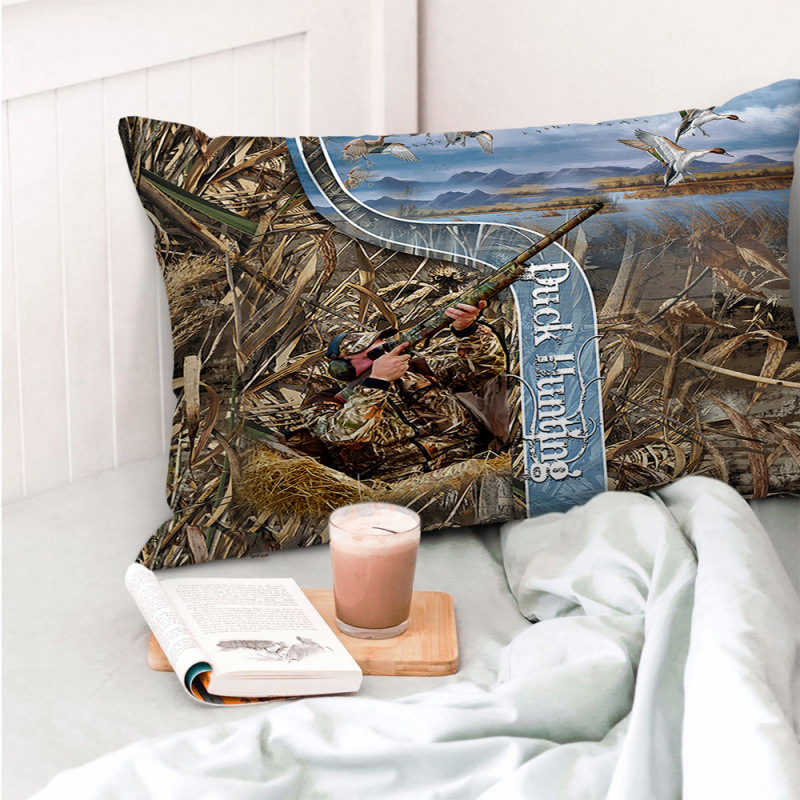 Διασυνοριακή θερμή μαξιλαροθήκη για κυνήγι ζώων, διπλής όψης τυπωμένη μαξιλαροθήκη, κάλυμμα μαξιλαριού σαλονιού, εργοστάσιο πώλησης