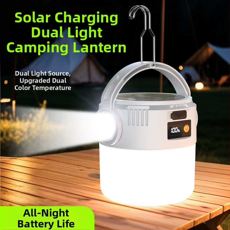 Lampă de atmosferă în stil camping în aer liber, tip stand, lampă de piață nocturnă, lampă suspendată, încărcare USB, geantă, geantă impermeabilă, stil camping, lampă de atmosferă