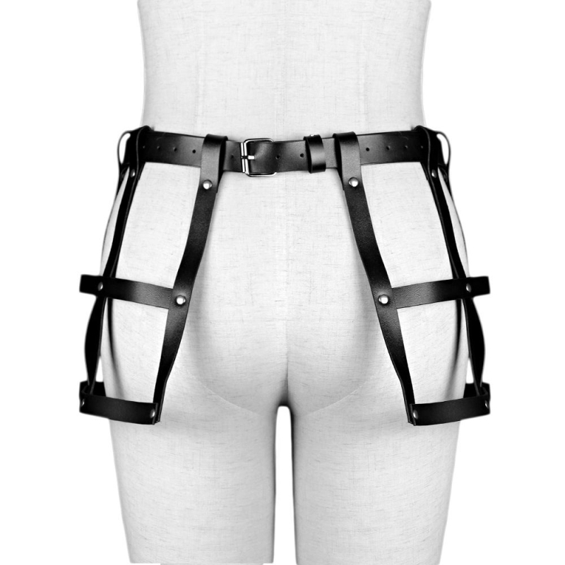 Sujungta aptempta kūno dirželiu kostiumo suknelė Naktiniai drabužiai Odiniai reikmenys Tuščiaviduriai jaunimo naktinukai