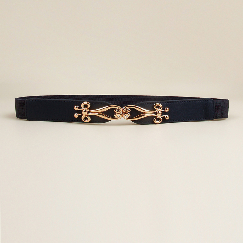 2021 Νέα γυναικεία ζώνη Lazy Belt Φούστα Φόρεμα Ζώνη Λεπτή Ελαστική Ευρωπαϊκή και Αμερικανική Μοντέρνα Ελαστική Ζώνη Καμβάς