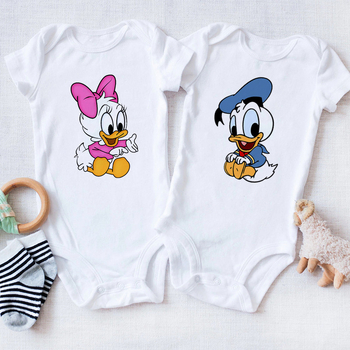Ins pamučna odjeća za bebe s trokutastim uzorkom, kombinezon za bebe, ljetni miš s printom Pajka Donalda, AliExpress