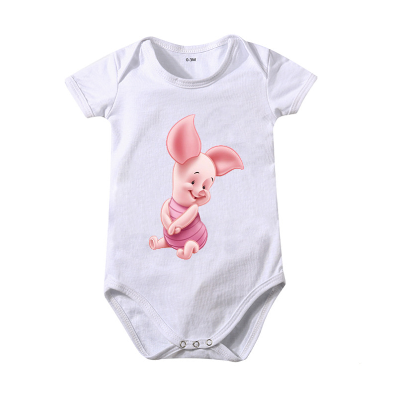 Ins pamučna odjeća za bebe s trokutastim uzorkom, kombinezon za bebe, ljetni miš s printom Pajka Donalda, AliExpress