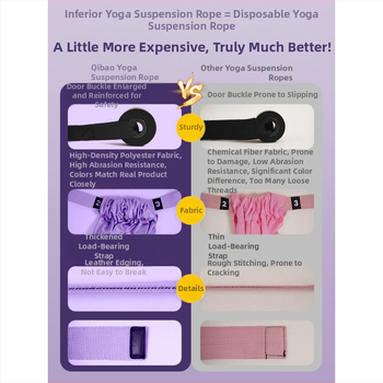 Σχοινί γιόγκα αέρα για οικιακή γυμναστική, γιόγκα, ανεστραμμένο σχοινί τραβήγματος μέσης, κρεμαστή πόρτα, ζώνη τεντώματος γιόγκα