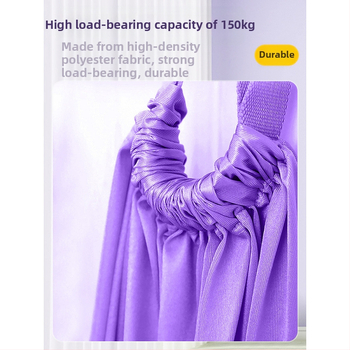 Σχοινί γιόγκα αέρα για οικιακή γυμναστική, γιόγκα, ανεστραμμένο σχοινί τραβήγματος μέσης, κρεμαστή πόρτα, ζώνη τεντώματος γιόγκα