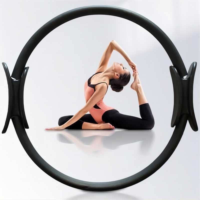 Pomoćni prsten za jogu, pilates, čarobni prsten, trenažer za donji dio bazena, oblikovanje mišića nogu, podizanje kukova, elastični fitness, prsten otpora