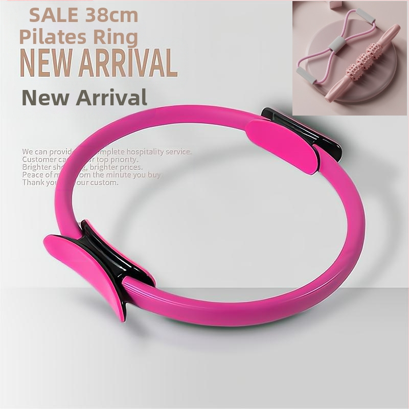 Jooga abivahend Pilates rõngas maagiline rõngas basseini põhja lihaste treener jala vormimine puusa tõstmine elastne fitness vastupanurõngas