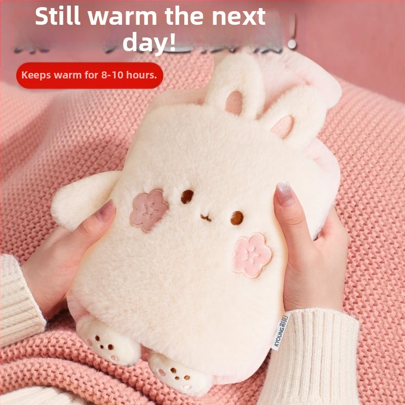 [Поколение коса] торбичка с топла вода, пълнене с вода, топъл корем, торбичка с топла вода, топла ръка, съкровище, студентски корем, сладък плюшен