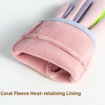 Mažo dinozauro vaikiškos šiltos pirštinės rudeniui ir žiemai, sustorintos ir aksominės, skirtos berniukams ir mergaitėms, neperšlampamos, atsparios vėjui, šalčiui ir vandeniui, važinėjimui dviračiu.