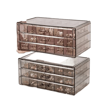 Σκουλαρίκια τύπου συρταριού, Σκουλαρίκια, Κουτί αποθήκευσης κοσμημάτων, Οργανωτής κλιπ αυτιών, Πολυστρωματικό κουτί με διαμάντια, Κουτί κοσμημάτων