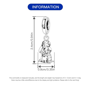 Αγάπη Μαμά Μητέρα και Κόρη Νοσοκόμα Χάντρες Γούρι DIY Κοσμήματα Βραχιόλι Αξεσουάρ Χαλκός Ασημί Εξαγωγή Hot Style