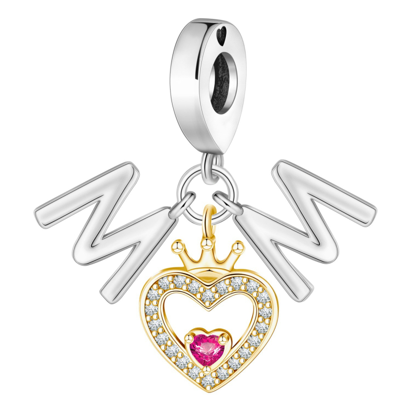 Dragoste mamă mamă și fiică asistentă medicală farmecul mărgele bijuterii DIY accesorii brățară cupru placat cu argint export stil fierbinte