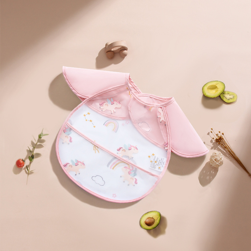 Kūdikio chalatas valgymui, vandeniui atsparus seilinukas, kūdikio ryžių kišenė, vasaros maisto papildas nuo nešvarumų, plonų mergaičių atvirkštinis tvarstis, rudeniui ir žiemai