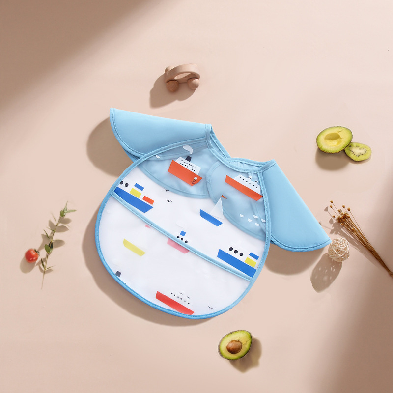 Kūdikio chalatas valgymui, vandeniui atsparus seilinukas, kūdikio ryžių kišenė, vasaros maisto papildas nuo nešvarumų, plonų mergaičių atvirkštinis tvarstis, rudeniui ir žiemai