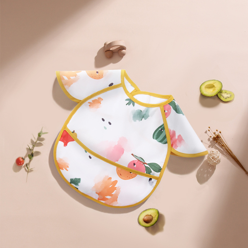 Kūdikio chalatas valgymui, vandeniui atsparus seilinukas, kūdikio ryžių kišenė, vasaros maisto papildas nuo nešvarumų, plonų mergaičių atvirkštinis tvarstis, rudeniui ir žiemai