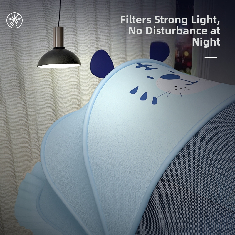 Бебешка мрежа против комари, бебешка юрта, антикомарна, сгъваема, с пълно покритие, за новородено, детско легло без дъно, универсална