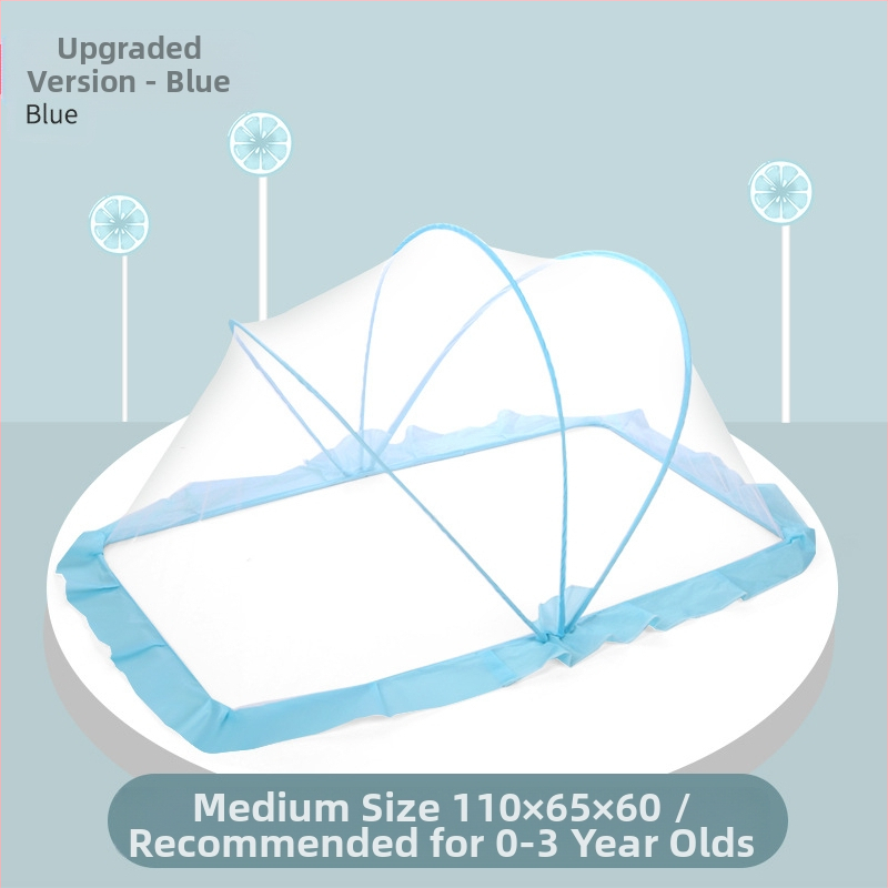 Bērnu moskītu tīkls, bērnu jurta, pretodu, pilnībā pārklāts, saliekams, jaundzimušā, bērnu gulta, bez pamatnes, universāls