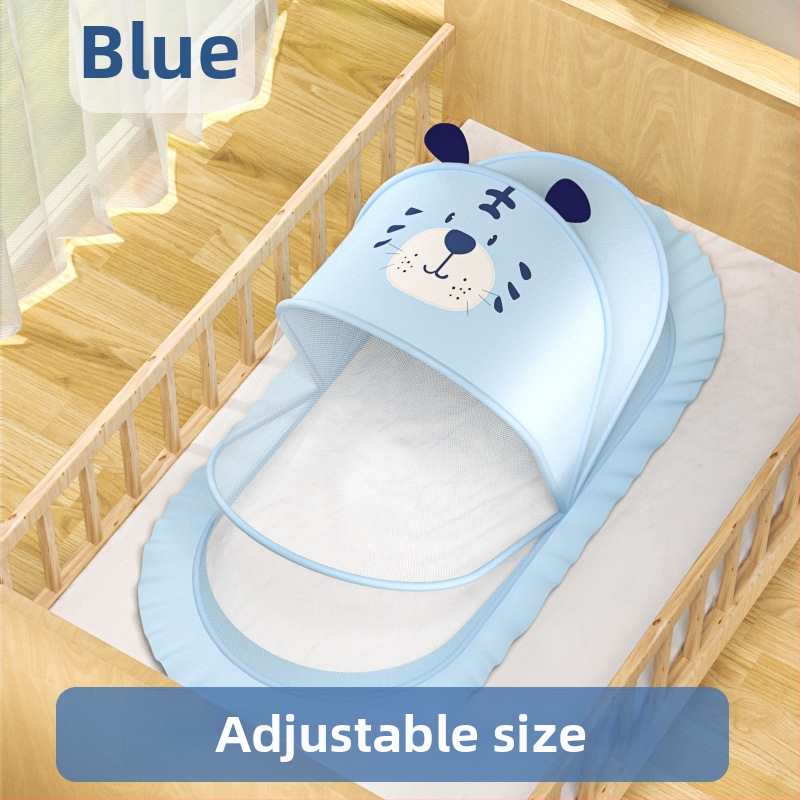 Bērnu moskītu tīkls, bērnu jurta, pretodu, pilnībā pārklāts, saliekams, jaundzimušā, bērnu gulta, bez pamatnes, universāls