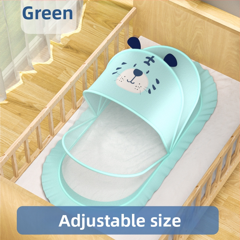 Bērnu moskītu tīkls, bērnu jurta, pretodu, pilnībā pārklāts, saliekams, jaundzimušā, bērnu gulta, bez pamatnes, universāls