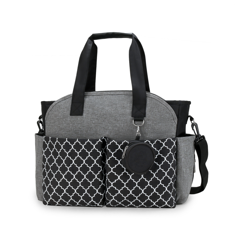 Αποκλειστικά για μητέρες και μωρά, τσάντα ταξιδιού για μαμάδες, γεωμετρική τσάντα ώμου με τσάντα πιπίλας, τσάντα καλλυντικών για μητέρες