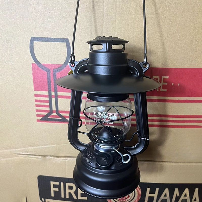 276 Огнен фенер Старомодна керосинова лампа Конски фенер Къмпинг стил Лампа за палатка Ретро лампа Къмпинг стил Лампа с носталгична атмосфера Къмпинг лампа