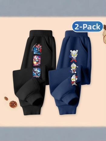 Παιδικό παντελόνι Ultraman για αγόρια, νέο στυλ για άνοιξη και φθινόπωρο, κομψό αθλητικό παντελόνι, casual φθινοπωρινό παντελόνι φόρμας για αγόρια, μοντέρνο