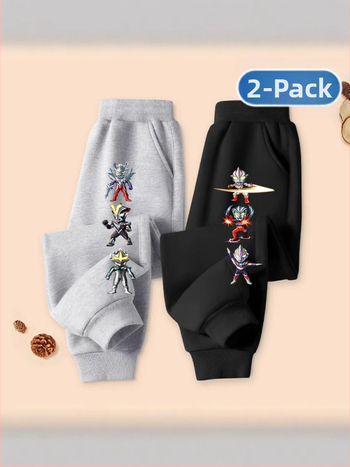 Παιδικό παντελόνι Ultraman για αγόρια, νέο στυλ για άνοιξη και φθινόπωρο, κομψό αθλητικό παντελόνι, casual φθινοπωρινό παντελόνι φόρμας για αγόρια, μοντέρνο