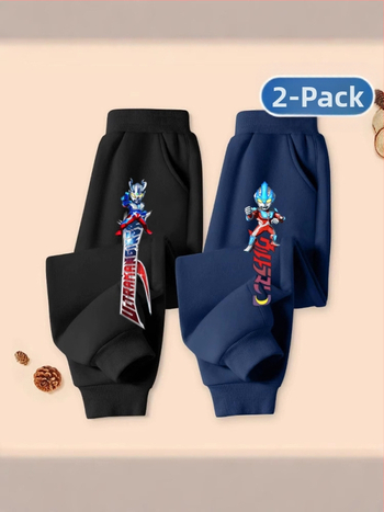 Παιδικό παντελόνι Ultraman για αγόρια, νέο στυλ για άνοιξη και φθινόπωρο, κομψό αθλητικό παντελόνι, casual φθινοπωρινό παντελόνι φόρμας για αγόρια, μοντέρνο