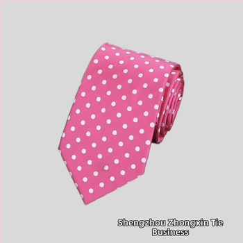 Rūpnīcas noliktavā vairumtirdzniecības formāls apģērbs biznesa modes ikdienas 8CM polka dot vienkrāsains kāzu profesionāls darba kaklasaites punkts