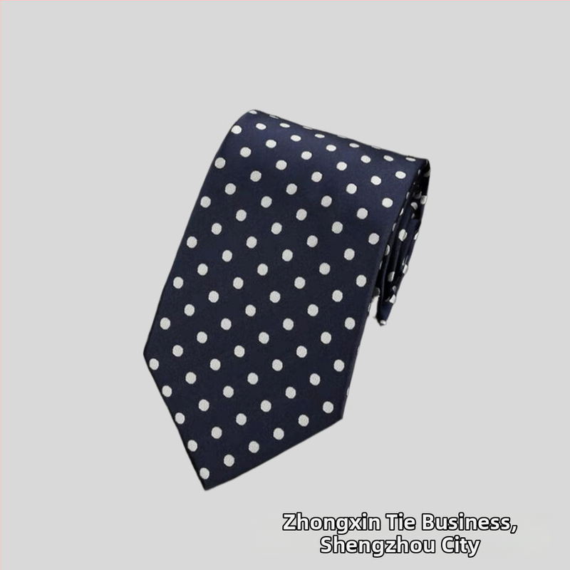 Rūpnīcas noliktavā vairumtirdzniecības formāls apģērbs biznesa modes ikdienas 8CM polka dot vienkrāsains kāzu profesionāls darba kaklasaites punkts